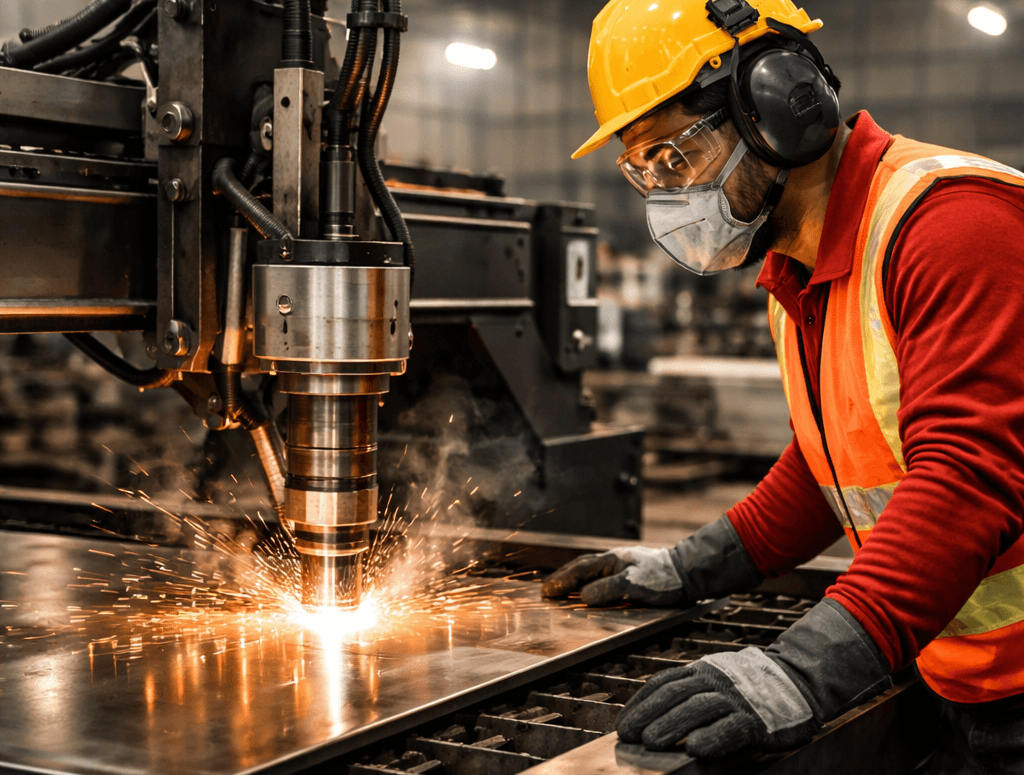 laser cutting machine used in modular kitchen manufacturing unit