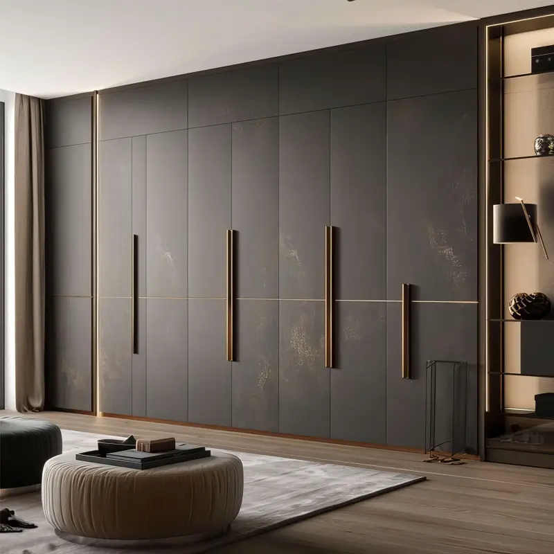 compact wardrobe design for small bedroom spaces