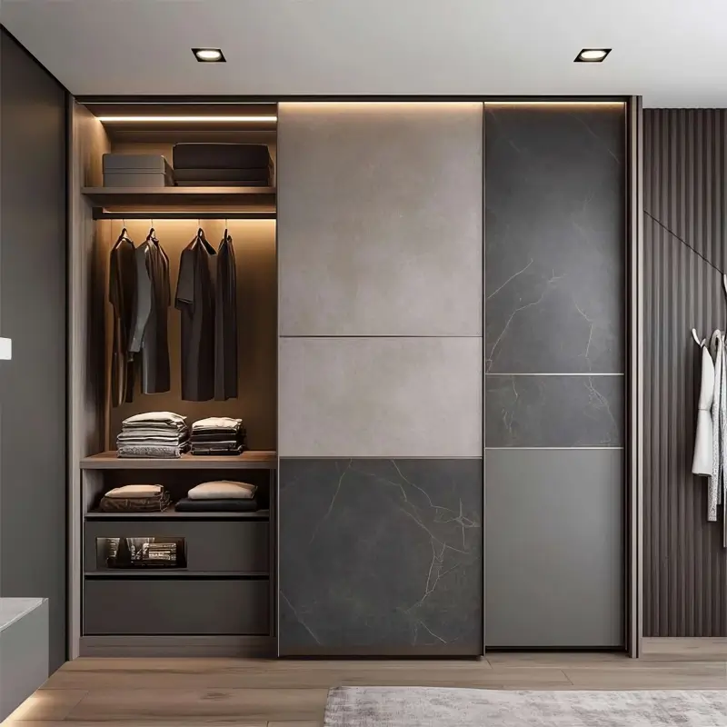 custom wardrobe design tailored for modern bedroom storage