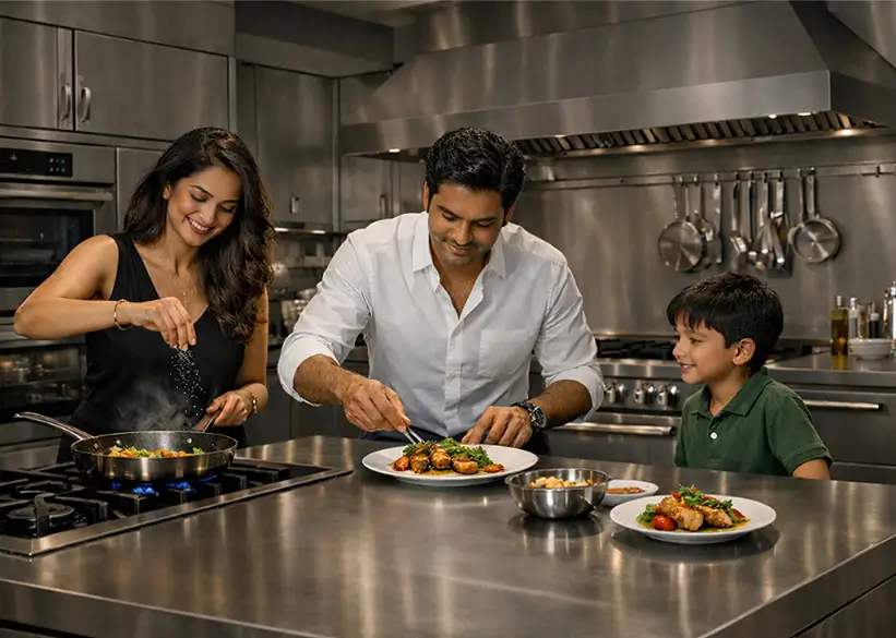 stainless steel kitchen long lasting durability for modern homes